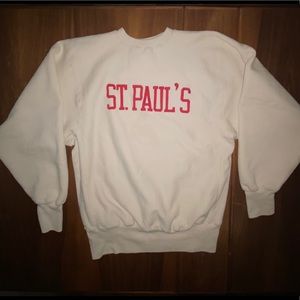 Champion Reverse Weave St Paul’s crewneck.